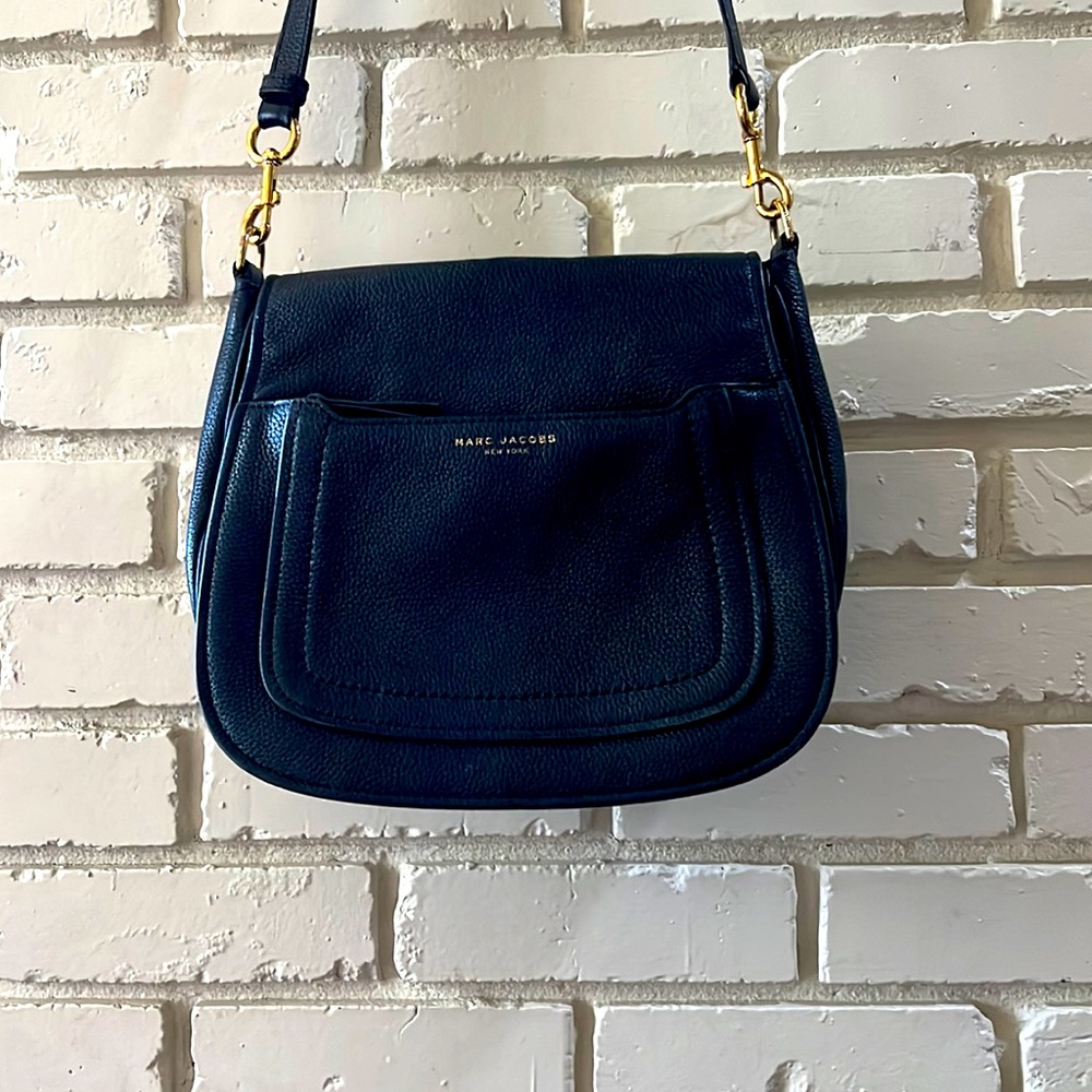 EUC Marc Jacob Black Empire City Cross Body Purse